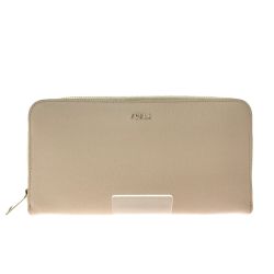 ▼▼ FURLA フルラ レディース長財布 ラウンドファスナー ジップアラウンド アウトレット ベージュ Bランク