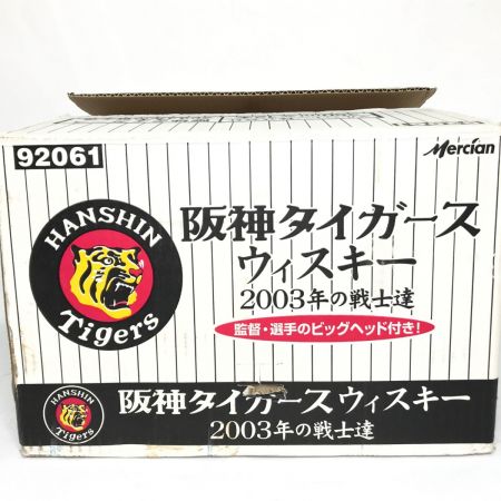 【北海道内限定発送】 メルシャン 阪神タイガース 2003年の戦士達 ビッグヘッド付 360ml 37度 12本セット 未開栓