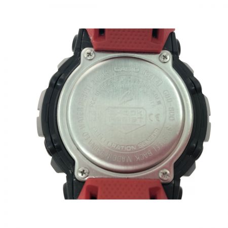  CASIO カシオ メンズ腕時計 クオーツ デジタル G-SHOCK Gショック ジー・スクワッド GBD-800 レッド×ブラック
