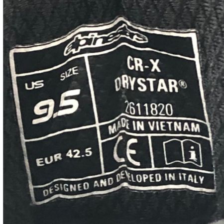   バイクシューズ アルパインスターズ サイズ27cm 2611820 ブラック