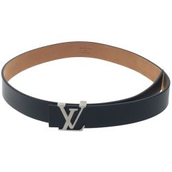 ▼▼ LOUIS VUITTON ルイヴィトン ベルト 85/34 LB 0025 ブラック Aランク