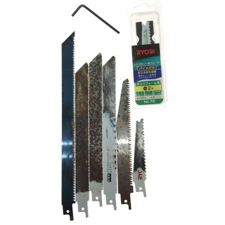  RYOBI リョービ 電動工具 レシプロソー コード式 ブレード付属 RJK-120 グリーン