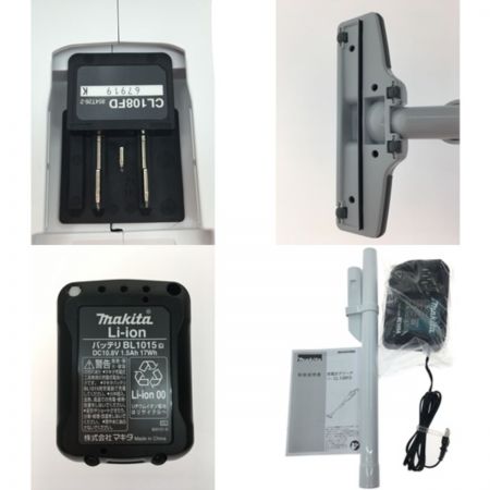  MAKITA マキタ 充電式クリーナー バッテリー式 箱付属  CL108FDSHW ホワイト