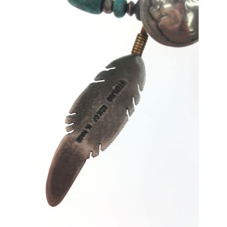  Harvey Mace フェザーネックレス 現状渡し フェザーSTERLING 12KGF H.MECE