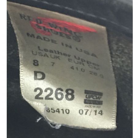  RED WING レッドウィング エンジニアブーツ SIZE 26cm 靴本体のみ 2268