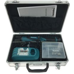 ▼▼ MAKITA マキタ 充電式ペンドライバドリル 充電器・充電池1個・ケース付属 DF010D グリーン Aランク