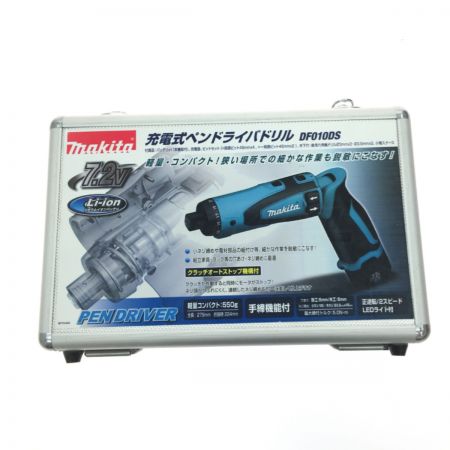  MAKITA マキタ 充電式ペンドライバドリル 充電器・充電池1個・ケース付属 DF010D グリーン