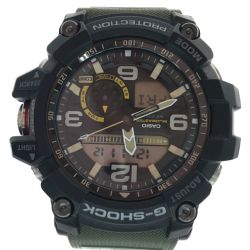 ▼▼ CASIO カシオ G-SHOCK MUDMASTERマッドマスター デジアナ  GG-1000 カーキ×ブラック Aランク