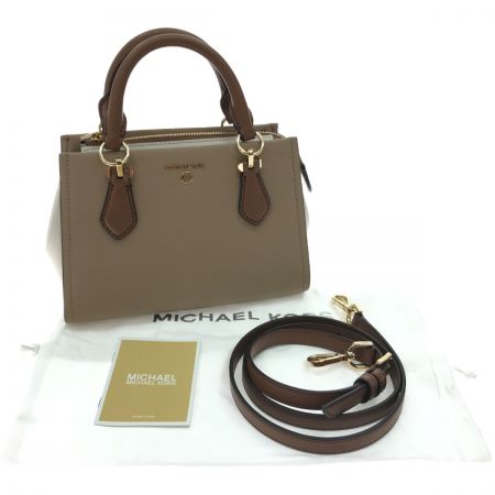  MICHAEL KORS マイケルコース ショルダーバッグ 32S2G6AC1T251 ベージュ×ブラウン
