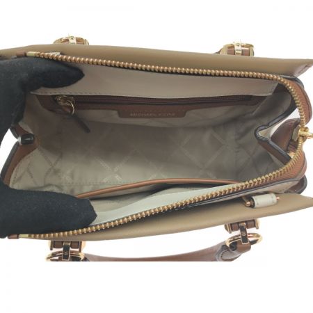  MICHAEL KORS マイケルコース ショルダーバッグ 32S2G6AC1T251 ベージュ×ブラウン