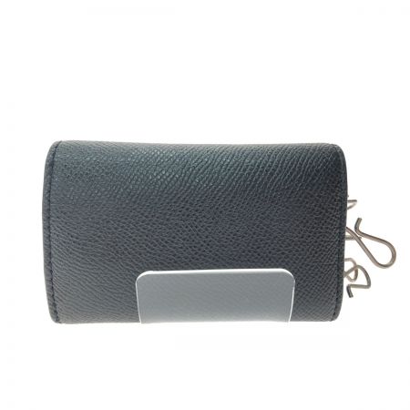  COACH コーチ ユニセックス 5連 キーケース クロスグレーン レザー アウトレット F73992 ブラック