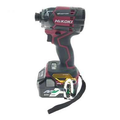 HiKOKI ハイコーキ インパクトドライバ WH36DC ブラック×レッド｜中古 