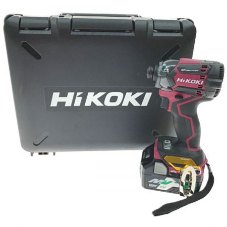 【中古】 HiKOKI ハイコーキ インパクトドライバ WH36DC ブラック