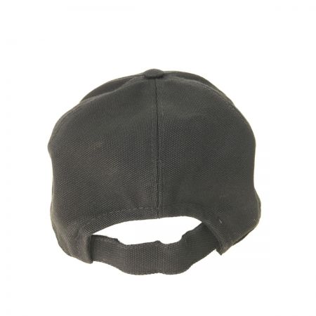  PRADA プラダ コットン キャップ 刺繍ロゴ Mサイズ ブラック