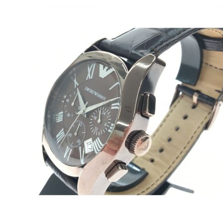  EMPORIO ARMANI エンポリオアルマーニ メンズ腕時計 クオーツ クロノグラフ デイト AR1609