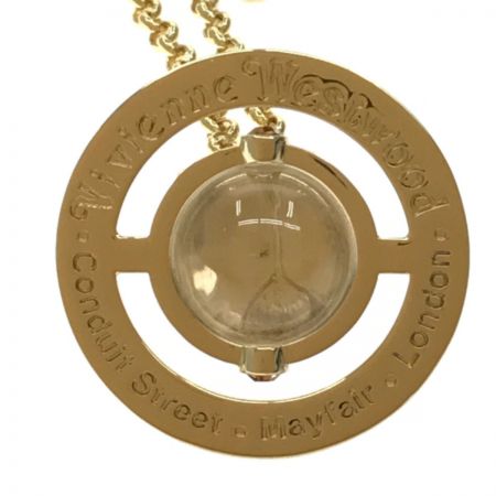  Vivienne Westwood ヴィヴィアン・ウエストウッド ゴールドカラーオーブネックレス