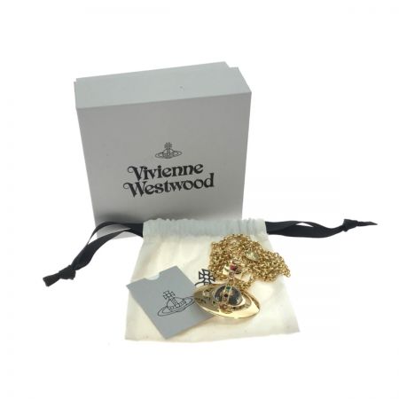  Vivienne Westwood ヴィヴィアン・ウエストウッド ゴールドカラーオーブネックレス