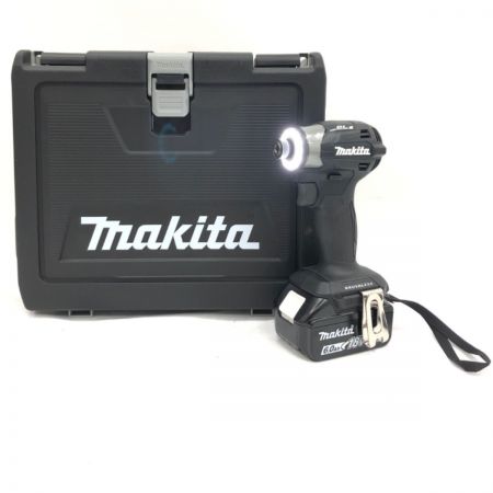  MAKITA マキタ 18V充電式インパクトドライバ   TD173DRGXB ブラック バッテリー×2・充電器付属