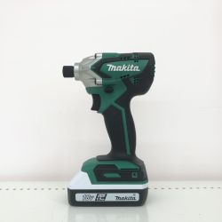 ДД MAKITA マキタ インパクトドライバ バッテリー・充電器・ケース付 程度A MTD002DSX グリーン Aランク