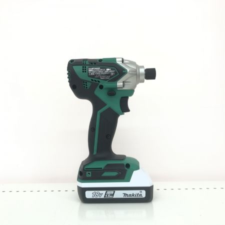 ДД MAKITA マキタ インパクトドライバ バッテリー・充電器・ケース付 程度A MTD002DSX グリーン