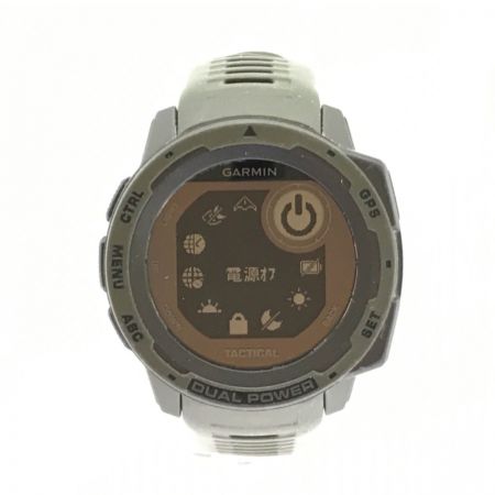  ＧＡＲＭＩＮ GARMIN ガーミン Instinct Tactical Dual Power Moss 010-02293-48