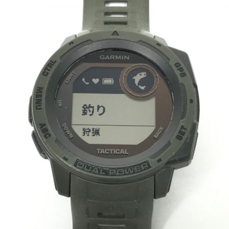  ＧＡＲＭＩＮ GARMIN ガーミン Instinct Tactical Dual Power Moss 010-02293-48