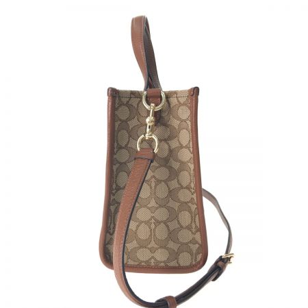  COACH コーチ レディース 2WAYバッグ デンプシー キャリオール シグネチャー C5794 ブラウン