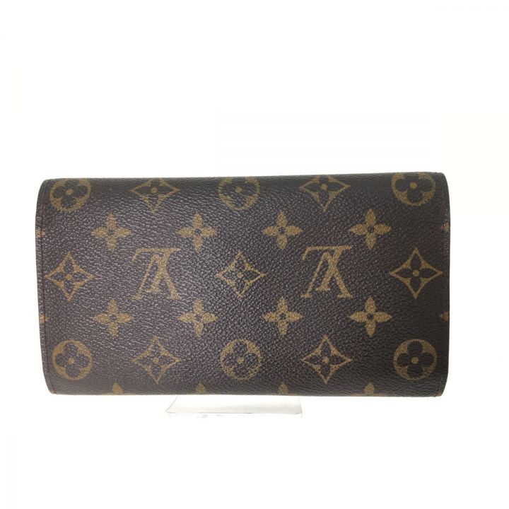 LOUIS VUITTON ルイヴィトン 三つ折り長財布 モノグラム ポルト トレゾール インターナショナル  M61215｜中古｜なんでもリサイクルビッグバン