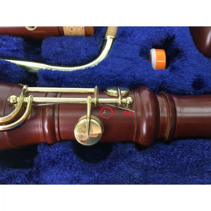 YAMAHA ヤマハ Bass Recorder バスリコーダー メープル（楓） 専用ケース付 YRB-42｜中古｜なんでもリサイクルビッグバン