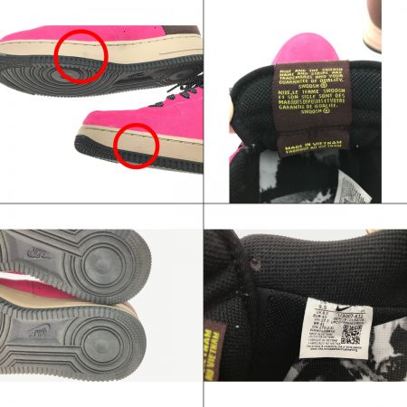  NIKE ナイキ AIR FORCE 1 07 LV8  CU3007-612 ショッキングピンク