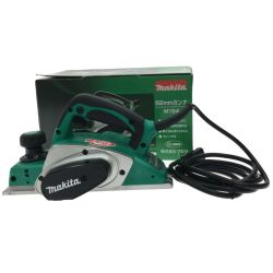 ▼▼ MAKITA マキタ 82mm電動カンナ ボックスレンチ・予備刃付属 M194 グリーン Aランク