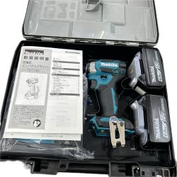 MAKITA マキタ インパクトドライバ コードレス式 18v 充電器・充電池2個・ケース付 TD173DRGX ブルー Sランク