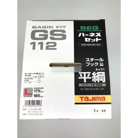 中古】 TAJIMA タジマ TAJIMA A1GSLFR-WL1BK ハーネスGS112 Lサイズ