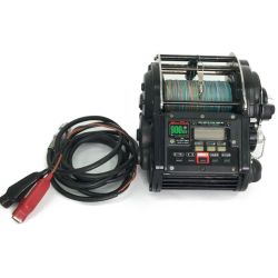 ▼▼ Miya Epoch ミヤエポック COMMAND8  電動リール 通電確認済み ハーネス付属 900DX Cランク