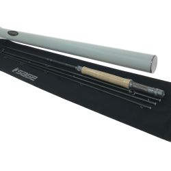 ▼▼ sage セージ フライロッド 竿袋・アルミケース付属 4ピース R8 CORE 590-4 #5 Sランク