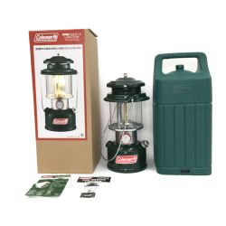 ▼▼ Coleman コールマン ワンマントルランタン ケース・外箱付 2169494 グリーン Aランク
