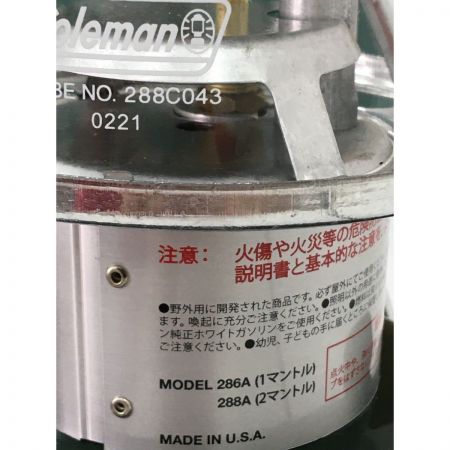  Coleman コールマン ワンマントルランタン ケース・外箱付 2169494 グリーン