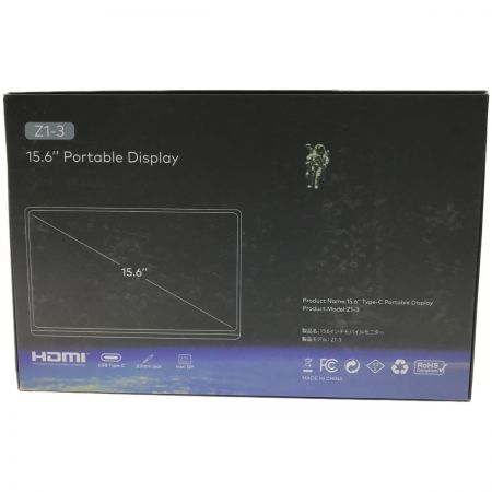   モバイルモニター ROADOM モバイルディスプレイ 15.6インチ Z1-3 外箱付