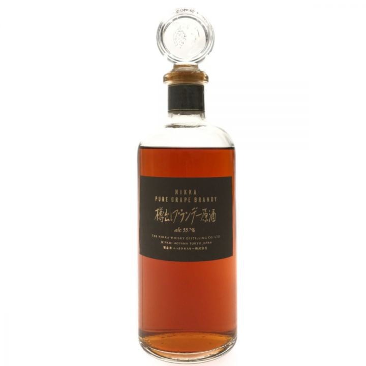 北海道内限定発送】 NIKKA WHISKY ニッカウイスキー ブランデー 樽出しブランデー原酒 500ml 未開栓｜中古｜なんでもリサイクルビッグバン