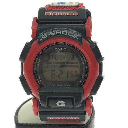  CASIO カシオ メンズ腕時計 クオーツ デジタルウォッチ AIR WALKER G-SHOCK DW-003 レッド