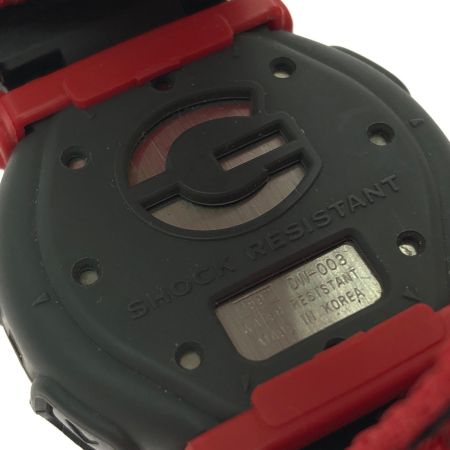  CASIO カシオ メンズ腕時計 クオーツ デジタルウォッチ AIR WALKER G-SHOCK DW-003 レッド