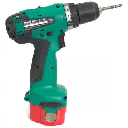  MAKITA マキタ 充電式ドライバドリル ケース・バッテリー2個付属 M655DWX グリーン x レッド