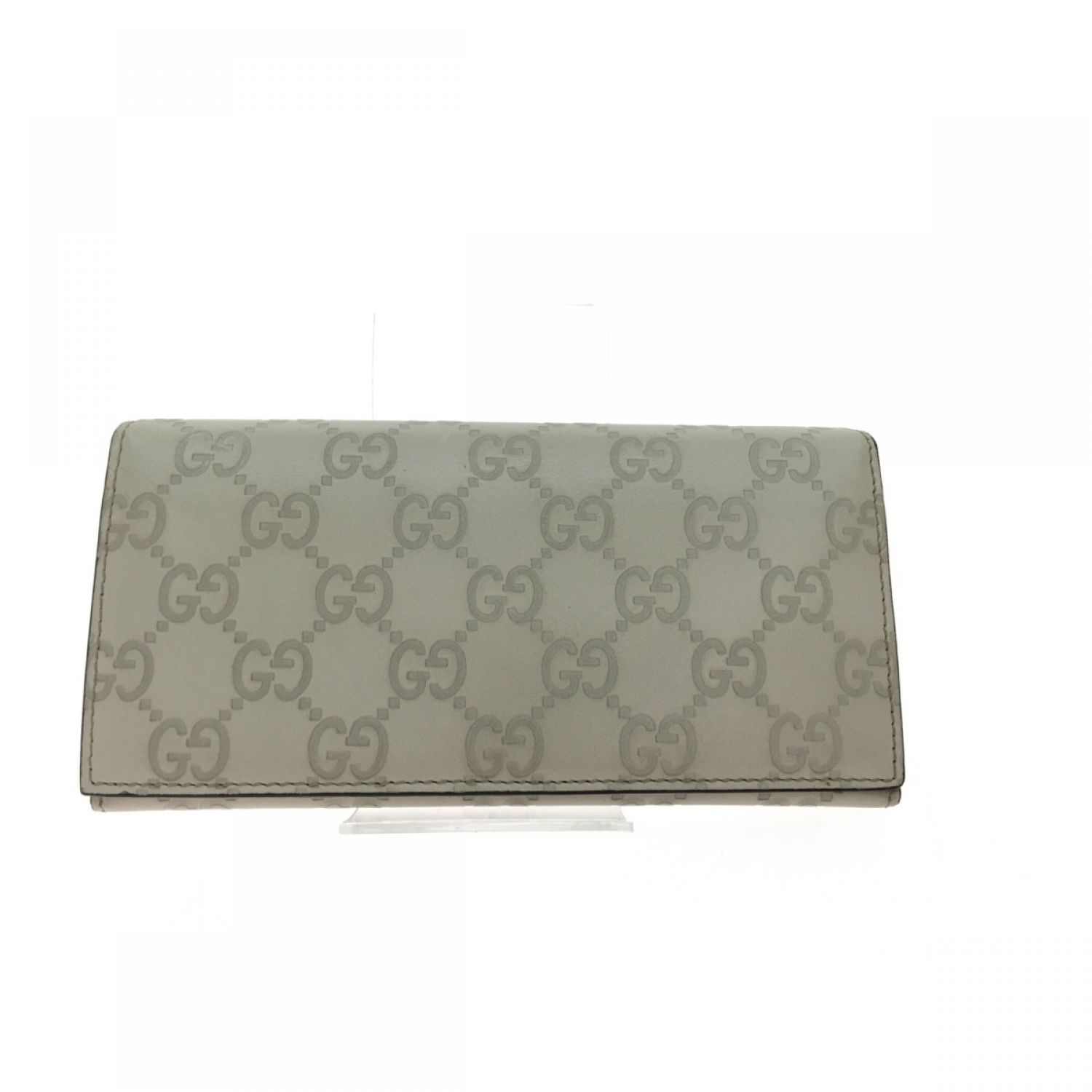 グッチ マイクログッチシマ 2つ折財布 二つ折り財布 （22290666）