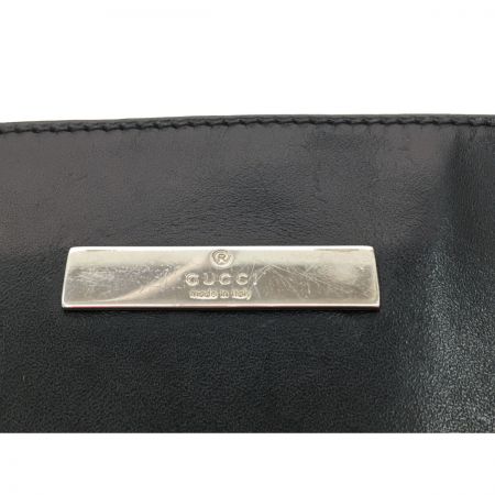  GUCCI グッチ GGキャンバス×レザー クロスボディ ショルダーバッグ  27639-200047 ブラック