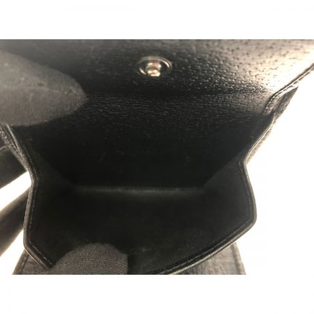  GUCCI グッチ レディース 二つ折り財布 コンパクトウォレット GGキャンバス×パテントレザー 155173 ブラック