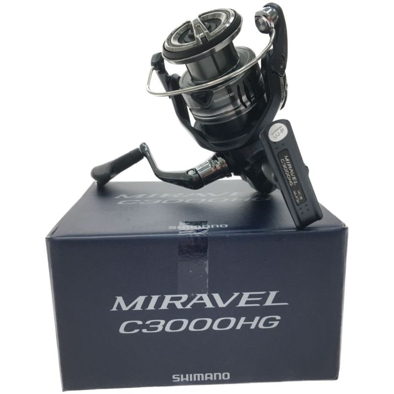 中古】 SHIMANO シマノ スピニングリール ミラベル MIRAVEL C3000HG