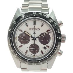 ▼▼ SEIKO セイコー メンズ腕時計 プロスペック スピードマスター クロノグラフ デイト ソーラー充電 V192-0AF0 Aランク