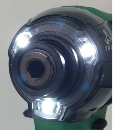  HiKOKI ハイコーキ コードレスインパクトドライバ ケース・バッテリー・充電器付属 WH36DC グリーン