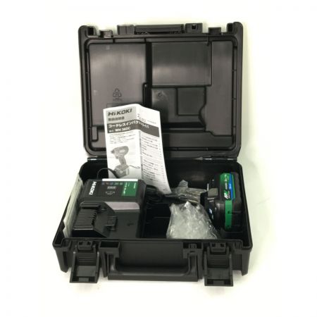  HiKOKI ハイコーキ コードレスインパクトドライバ ケース・バッテリー・充電器付属 WH36DC グリーン