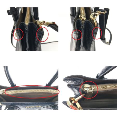  MICHAEL KORS マイケルコース レディース 2WAYショルダーバッグ ミディアム コンバーチブルトート 30F6GM9T2L ネイビー